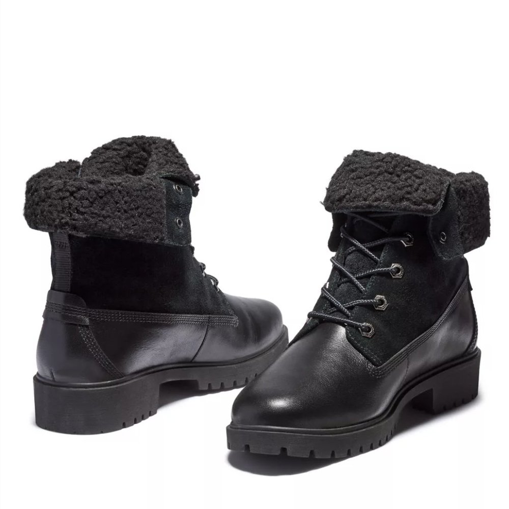 NWOT Timberland Jayne Fleece Lined Waterproof Boot size 8 - Picture 5 of 15